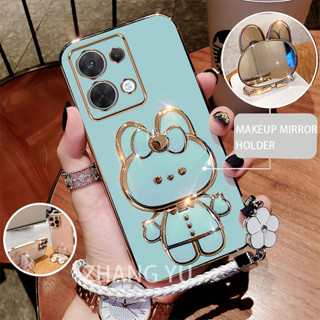 Redmi note 13 Pro PLUS 手機殼 TPU 3D 兔子立體聲支架防震全新軟殼掛繩
