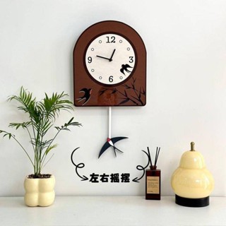 靜音時鐘 客廳時鐘 新款法式復古網紅掛鐘客廳現代簡約家用鐘錶中古風創意掛牆時鐘