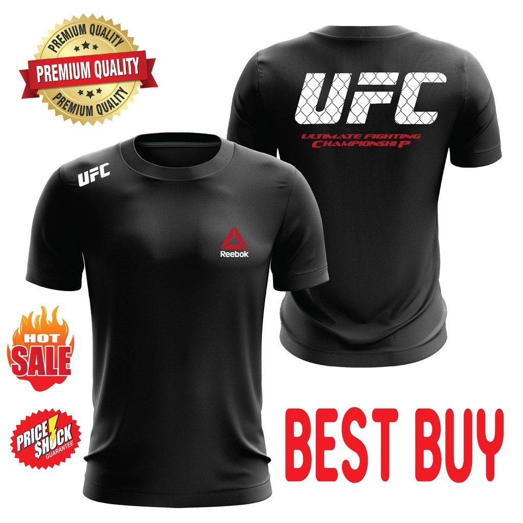 Ufc Reebok Sublimation 圓領短袖T恤