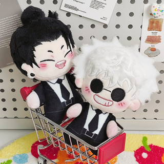 12cm 動漫 Jujutsu Kaisen 鑰匙扣毛絨玩具 Satoru Gojo Geto Suguru 娃娃角色扮