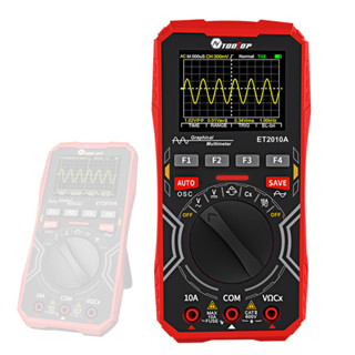 2in1 示波器萬用表數顯手持式示波器表 1Mhz 帶寬 2.5Msps 取樣率資料儲存功能,用於 DIY 和電子測試