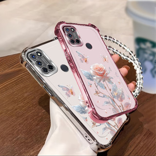 外殼 Realme 7i C17 7 pro 手機殼適用於全新矽膠四角防摔保護 SJMG