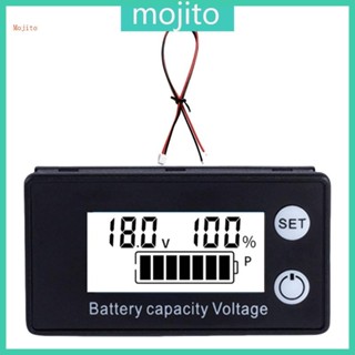 Mojito 8V-100V 汽車摩托車電壓表液晶顯示屏汽車充電電平指示器