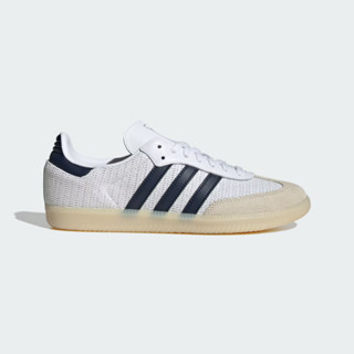 adidas 休閒鞋 Samba OG 男鞋 女鞋 白 海軍藍 德訓鞋 復古 編織 愛迪達 [ACS] JH5633