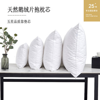 熱銷新品 廠傢直供五星級酒店羽絨枕頭正方形傢用抱枕床頭靠墊靠枕羽絨抱枕🎉全館下殺🎉01