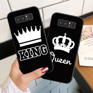 SAMSUNG 三星 Note 8 9 10 Lite Plus 軟殼矽膠手機殼保護套 King and Queen 手