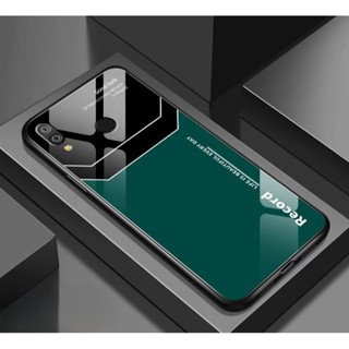 華為 Nova 3i 手機殼鋼化玻璃外殼時尚矽膠後蓋外殼