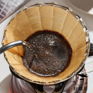 臺灣出貨💯高品質🔥V60手衝咖啡濾紙一次性過濾紙滴漏式美式咖啡機漏斗錐形咖啡濾紙