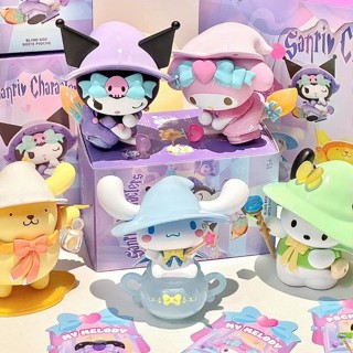 【品質手辦-臺灣出貨】魔法物語盲盒三麗鷗庫洛米美樂蒂手辦公仔玩偶桌麵擺件女生日禮物