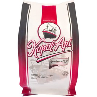 印尼 KAPAL API Kopi Bubuk Silver 100％ 帆船 純咖啡 黑咖啡粉 350g