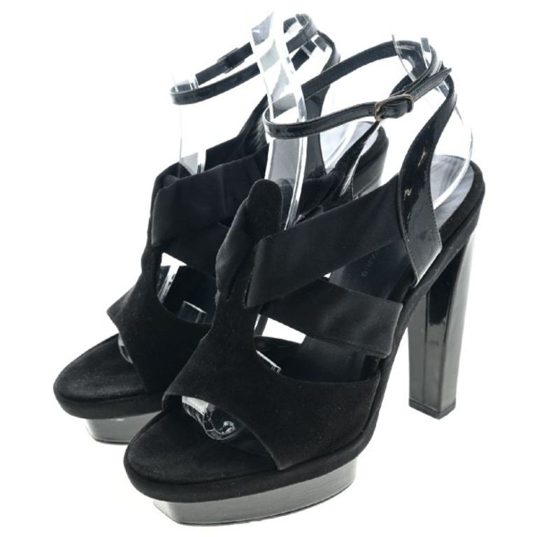 Balenciaga 巴黎世家 涼鞋 黑色 23.5cm 日本直送 二手