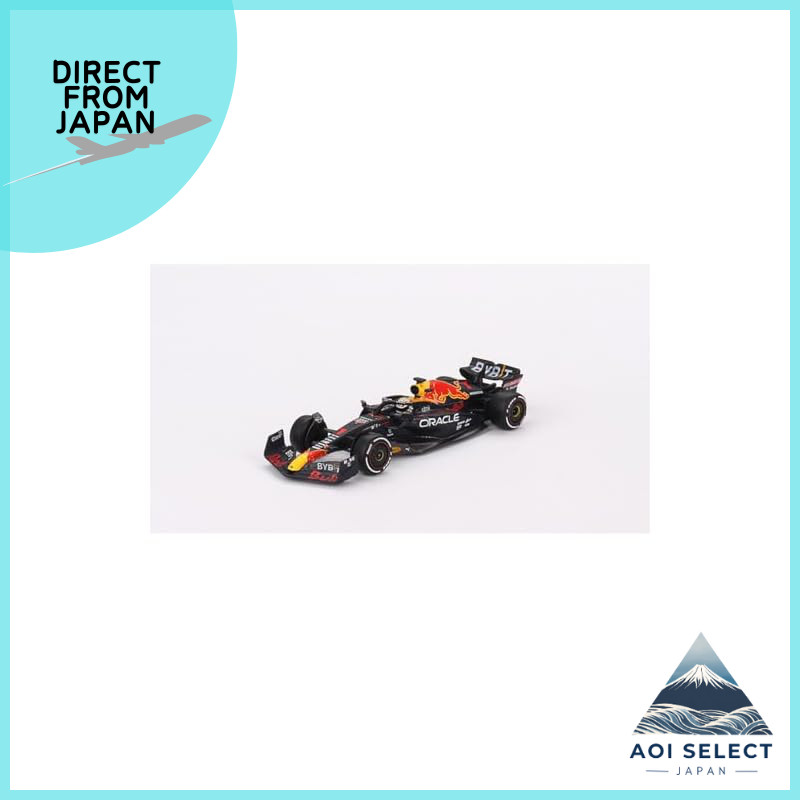 TrueScale Miniatures MINI GT 1/64 奥拉克尔红牛赛车RB18 2022冠军车 #1 阿布