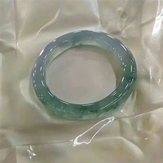 緬甸冰種飄花翡翠玉手鐲女年輕款精品真玉石正圈玻璃種冰透玉鐲玉鐲手鐲女生鐲子飾品小紅書同款
