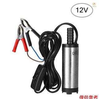DC 12V/24V 潛水泵用於泵送柴油水 38mm 水油柴油輸送泵加油