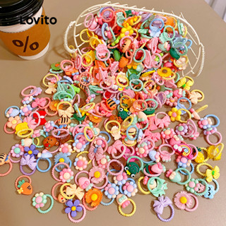 Lovito 可愛卡通馬卡龍色髮帶 嬰幼兒 LCS099045