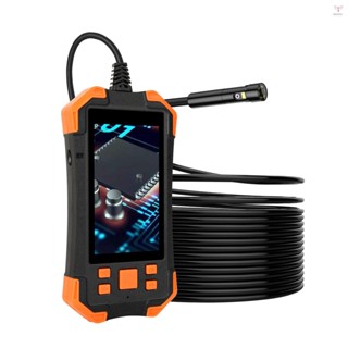 帶 4.3 英寸 IPS 螢幕的工業內窺鏡 7.9mm 雙鏡頭 1080P 內窺鏡檢查攝像頭,帶半剛性電纜/IP67 防