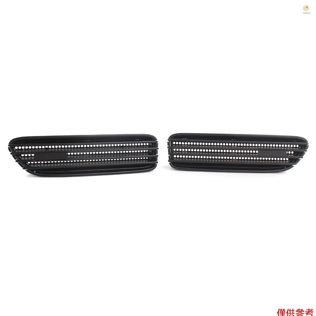 BMW Casytw 啞黑色側格柵格柵擋泥板通風口更換寶馬 E46 M3 01-06
