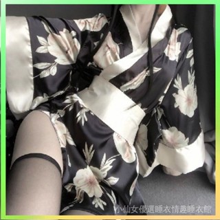 【✨臺灣熱賣】 日式和服係帶大碼製服複古角色扮演激情免脫睡裙套裝性感女睡衣 限時特賣117-1-A