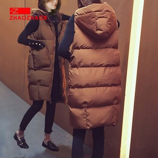 限時免運現貨 外套女 羽絨背心 秋冬背心女士羽絨棉背心 連帽棉襖外套顯瘦韓版保暖背心 小可愛工作潮外套鋪棉背心