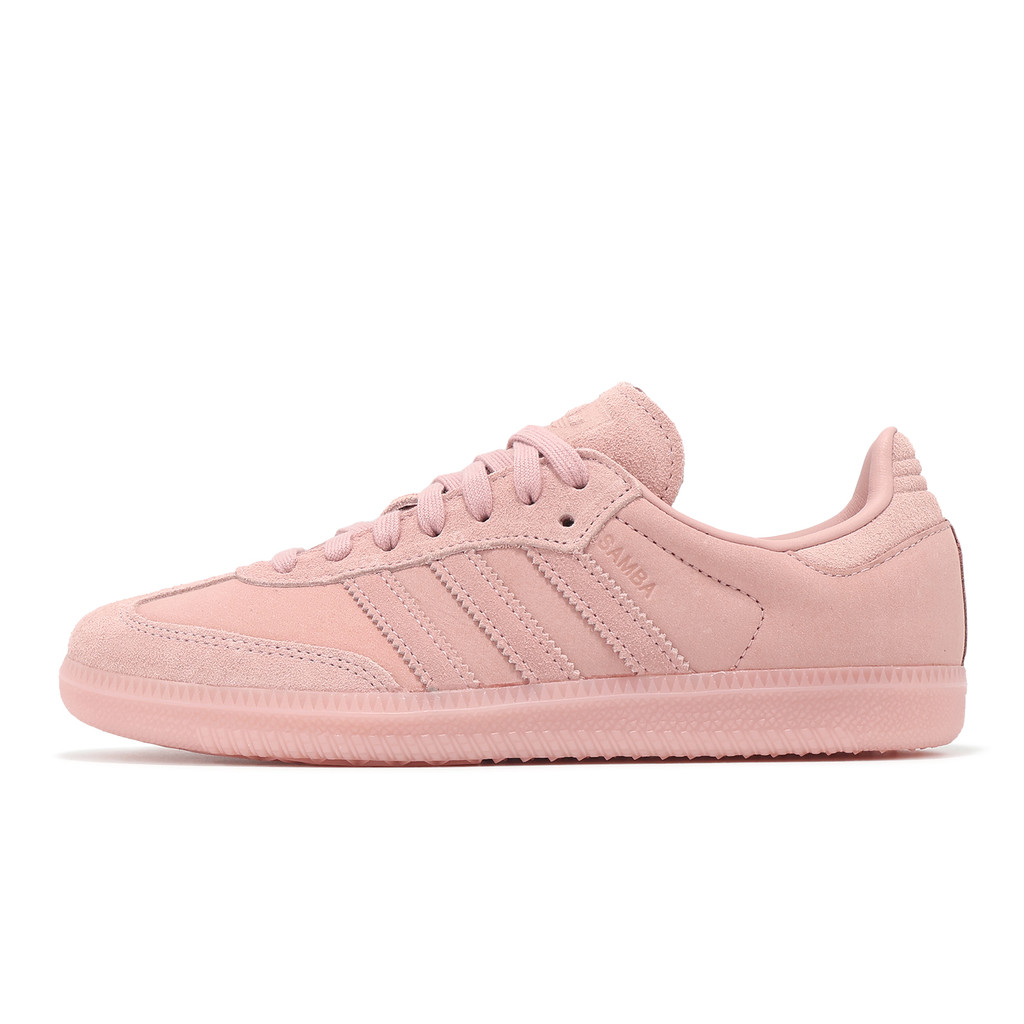 adidas 休閒鞋 Samba OG W 女鞋 粉紅 麂皮 德訓鞋 愛迪達 運動鞋 [ACS] JS0194
