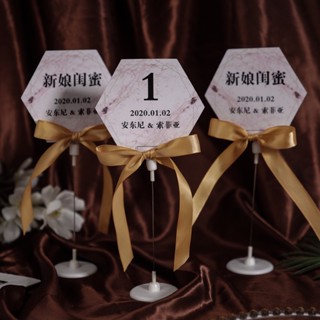 結婚禮桌卡 席位卡 訂製 桌牌簽到臺 婚宴座位卡 臺卡