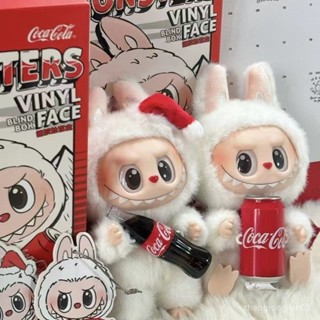 三代可口可樂係列labubu心動馬卡龍搪膠新年禮物