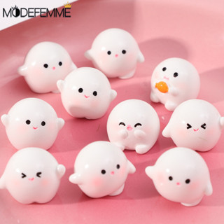 Micro Animal PC 螢幕裝飾 - 桌面鍵盤擺件禮物 - 卡通樹脂甜甜圈精靈 - 汽車內飾配件