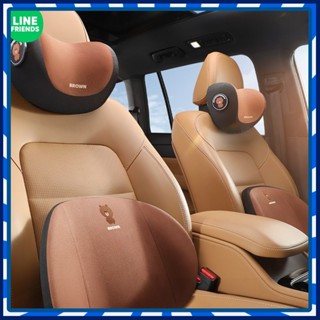 【JJcar】🎉臺灣熱賣🎉汽車頭枕護頸枕可愛車用靠枕靠墊車內車載座椅副駕駛枕頭現代腰靠 🎉全館下殺🎉01