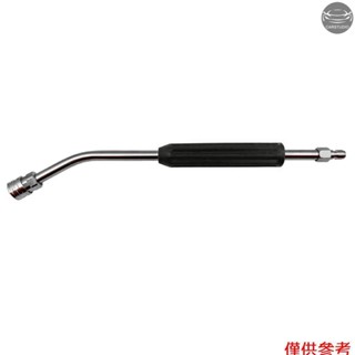 高壓清洗機延長棒不銹鋼清洗棒 1/4 英寸高壓清洗配件 75 釐米