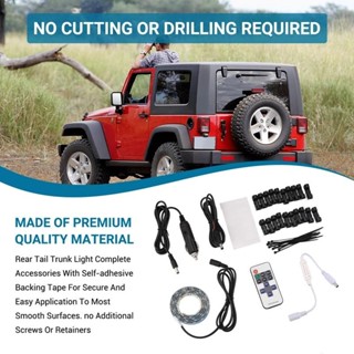 JEEP WRANGLER 吉普牧馬人 JK JL 2007-2023 後門艙口圓頂燈的汽車尾門圓頂燈後行李箱玻璃圓頂燈