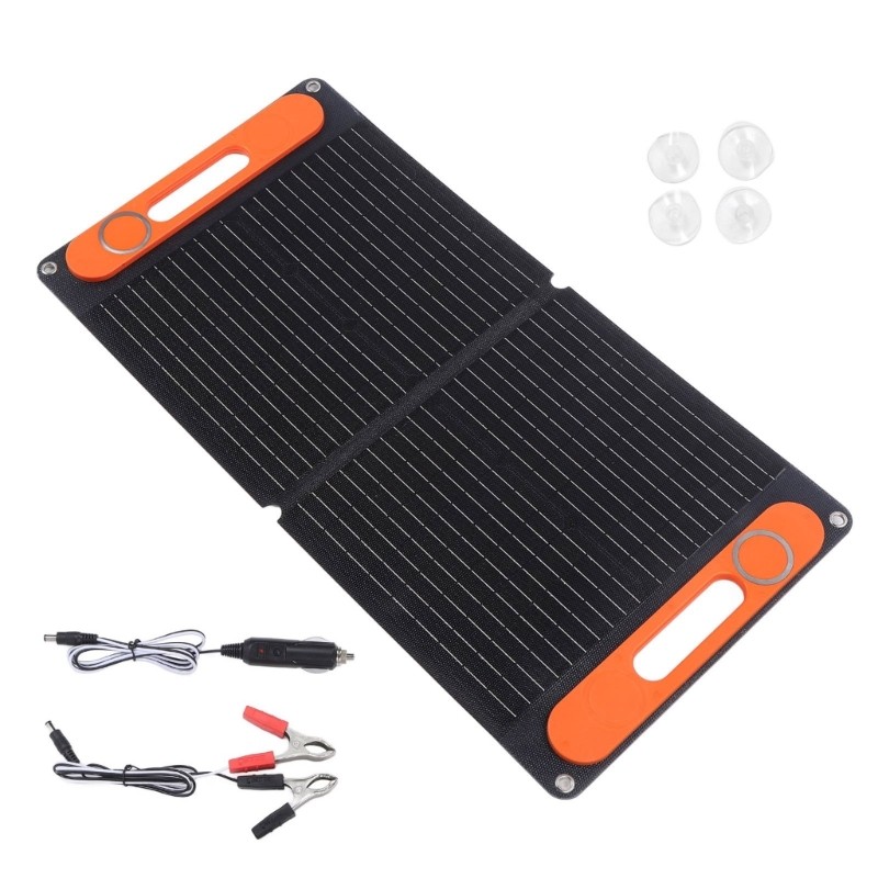 Weroyal 防水 ETFE 太陽能板 80W 雙 USB 端口折疊太陽能板持久