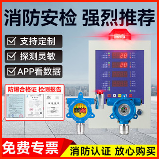 可燃氣體探測報警器工業油漆天然氣液化氣氧氣濃度洩露檢測儀防爆 HNTQ