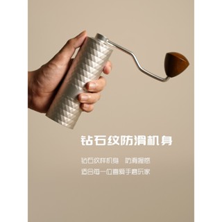 【優選】手搖咖啡磨豆機 家用手衝意式咖啡豆研磨器具隨行手動 CNC三段式