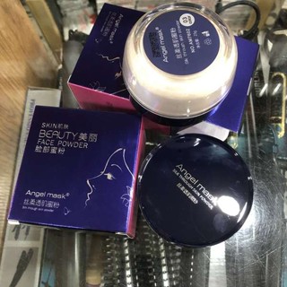 蜜粉 蜜粉盒 蜜粉餅 天使面具粉定妝散粉蜜粉輕盈亮澤控油持久遮瑕啞光提亮粉餅正品女