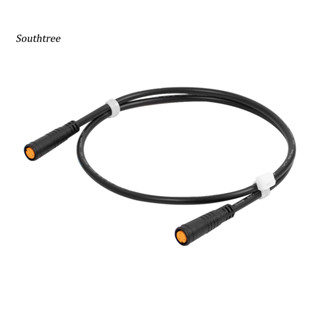 SOU_ 耐用電動自行車傳感器電纜齒輪傳感器延長線防水電動自行車電機油門延長線用於電動自行車轉換母公連接器 3pin