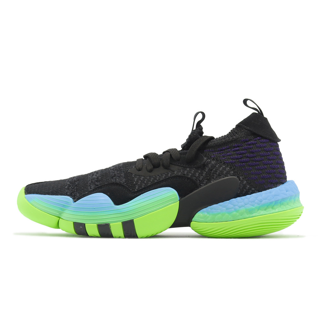 adidas 籃球鞋 Trae Young 2 男鞋 黑 藍 綠 Trae Tlien 愛迪達 [ACS] H06473