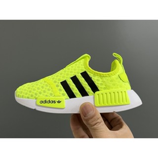 童鞋 NMD 360 網面透氣一步兒童運動鞋熒光綠 OOLL GQKF