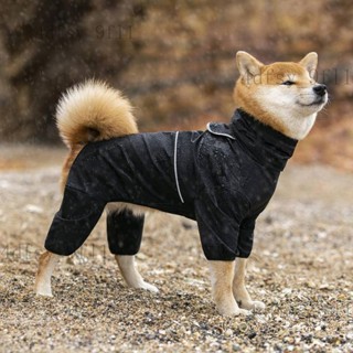 『珞伊不覺優選』中大型犬衣服/拉布拉多/金毛/柴犬/四腳防水寵物衣/狗狗雨衣/狗狗衝鋒衣/狗衣服/寵物服飾