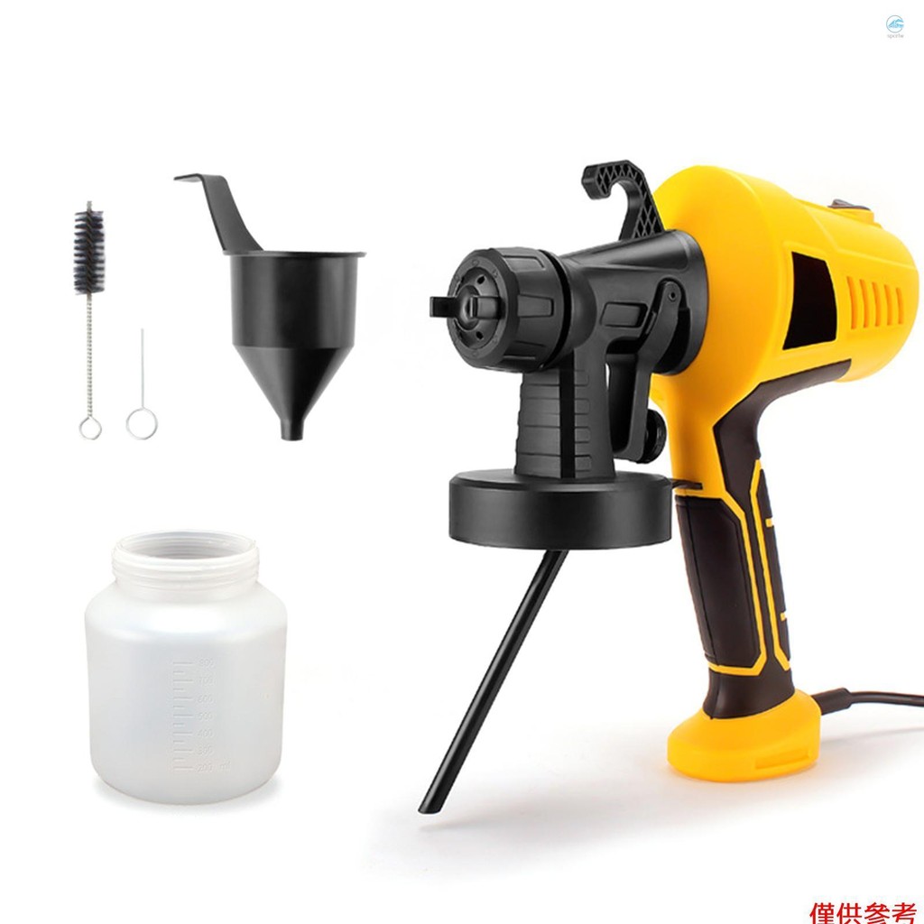 Crtw 油漆噴塗機,400W 大功率噴塗機,帶 3 種模式,易於清潔,用於家具、櫥櫃、柵欄、牆壁、門、椅子等的電動油漆