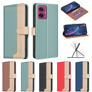 適用於MOTO G75翻蓋皮套G55 G35 G85 Edge 50 Neo G34 E14 G53 G73手機殼錢包