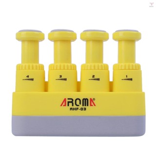 Aroma AHF-03 便攜式吉他貝斯鋼琴手指鍛煉器手部訓練器中等張力手部訓練工具