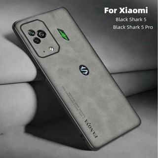 XIAOMI 適用於小米黑鯊 3 4Pro Coque 的豪華皮套 Pro 後蓋矽膠全保護手機套