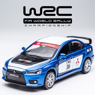 臺灣出貨 CCA模擬汽車模型 1:32 WRC拉力賽車模型 MITSUBISHI LANCER EVOLUTION三菱