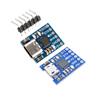 CP2102 Type-C/Micro USB轉UART TTL 6PIN連接器模組串列埠轉換器STC替換FT232