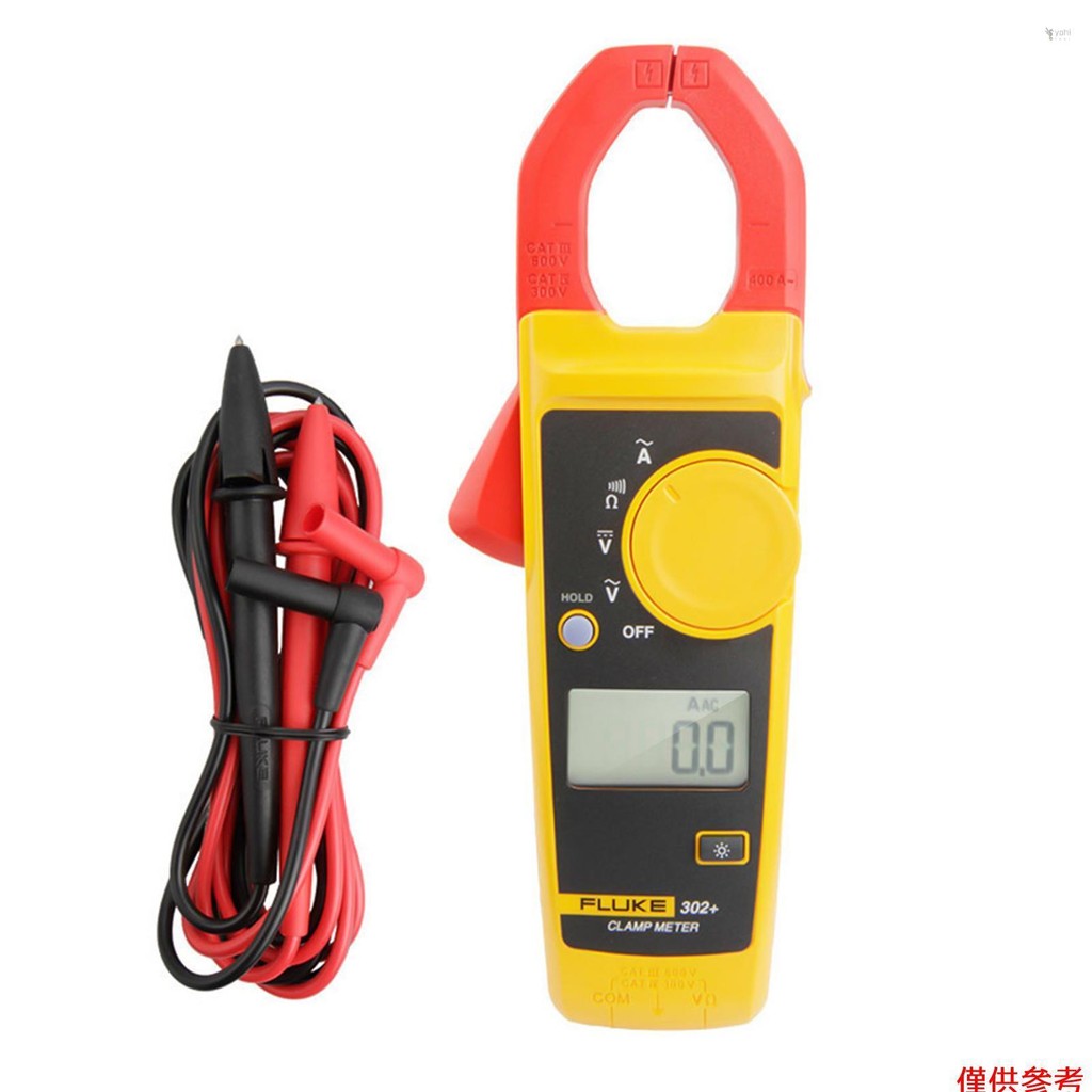 Yoh FLUKE F302+ 手持式鉗形表 LCD 顯示數字鉗形表