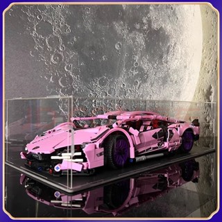【臺灣出貨】全新升級 免膠亞克力 展示盒 樂高積木賽車模型玩具手辦收納 防塵罩