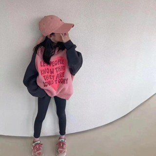現貨🌈BabyFace🌈童裝 秋冬款 兒童外套 兒童開衫 百搭撞色字母愛心外套 中大童 女童 上衣