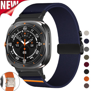 SAMSUNG 尼龍錶帶相容三星 Galaxy Ultra 47 毫米運動透氣錶帶,適用於 Galaxy Ultra 4