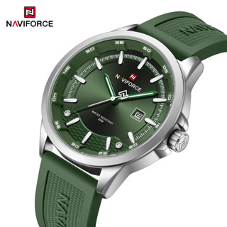 Naviforce NF9248T 男士手錶運動手錶頂級品牌豪華軍用日曆矽橡膠石英原裝時鐘