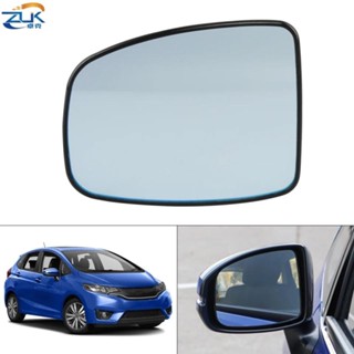 ZUK 汽車外後視鏡車門後視鏡眼鏡適用於 HONDA FIT JAZZ GK5 2015-2020 CITY GM6 藍